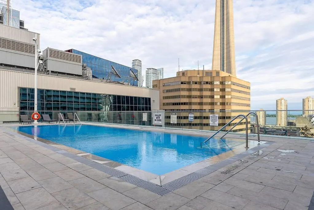 Apartment Next To Rogers Center, With Cn Tower View, Lake View, And Free Parking Toronto 0*,